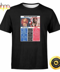 Head To Head Enimem Vs Kanye T-shirt