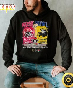 Head To Head Rose Bowl Alabama Crimson Tide Vs Michigan Wolverines January 1, 2024 Shirt