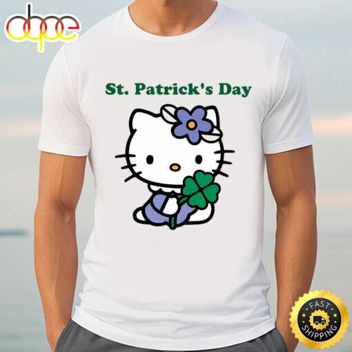 Hello Kitty Happy St Patricks Day T-Shirts