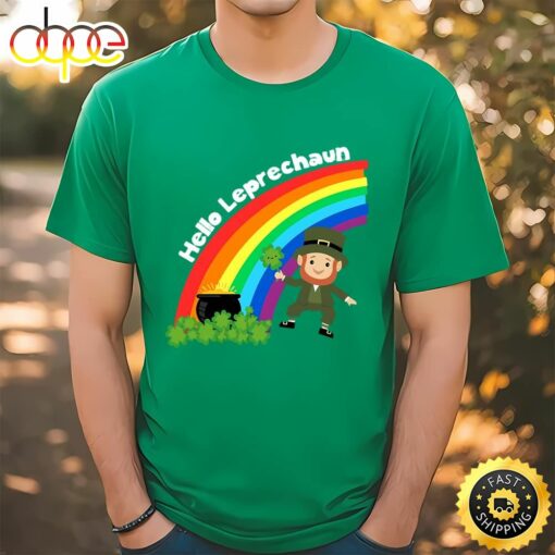 Hello Leprechaun St Patrick’s Day T-Shirt