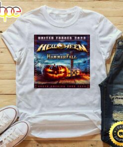 Helloween Hammer Fall North America Tour 2023 T-Shirt