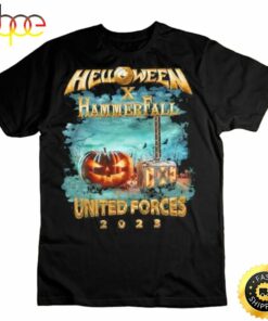 Helloween Hammer Fall United Forcestour 2023 T-Shirt