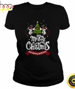 Helluva Boss Merry Christmas And Happy New Year Unisex Basic T-shirt