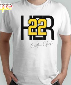 Her 22 Caitlin Clark Iowa Hawkeyes Ncaa Basketball 2024 Shirt