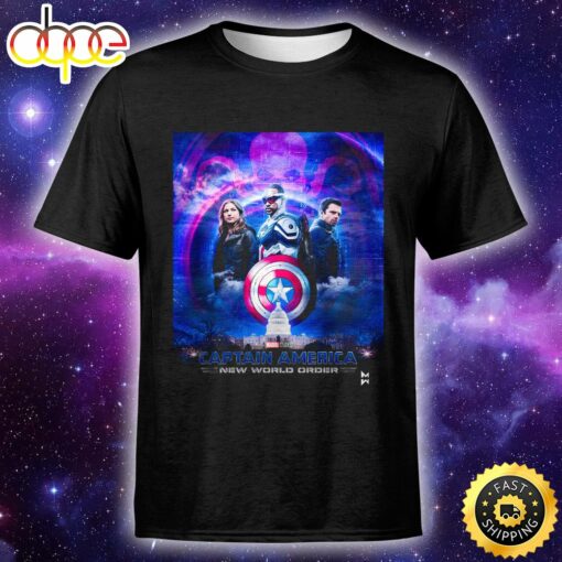 Here’s A Captain America New World Order Poster I Made Unisex T-shirt