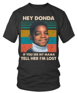 Hey Donda Teenager Artwork Dope Black Tshirt 1