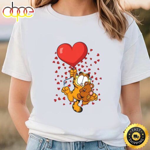 High On Love Garfield ValentineT-shirt