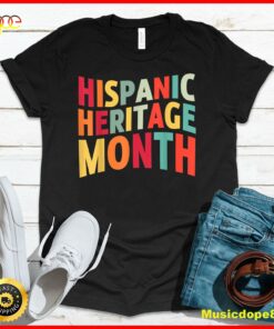Hispanic Heritage Month 2022 National Latino Countries Flag T-Shirt
