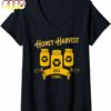Honey Harvest 2024 Beekeeper Apiculture V-Neck T-Shirt