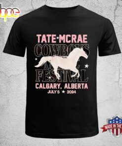 Horse Tate Mcrae Cowboys Music Festival Calgary Alberta 2024 Unisex T-Shirt