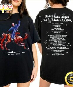 Hot Bad Bunny Nadie Sabe Album T-Shirt