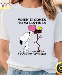 Hot Snoopy And Woodstock When It Comes To Valentines Youre Way Up