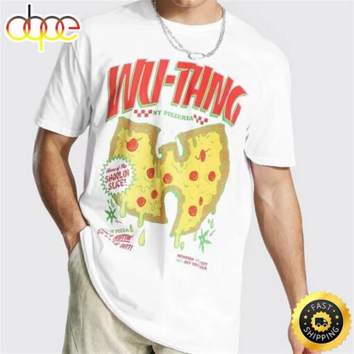 House The Shaolin Slice Wu-Tang Ny Pizzeria T-Shirt