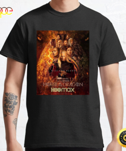 House of the Dragon Poster Black T-shirt