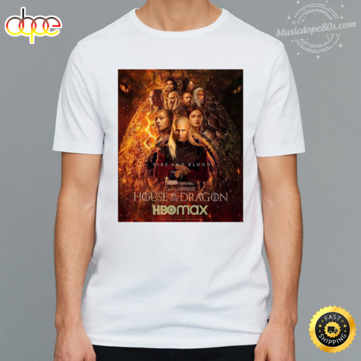 House of the Dragon Poster White T-shirt