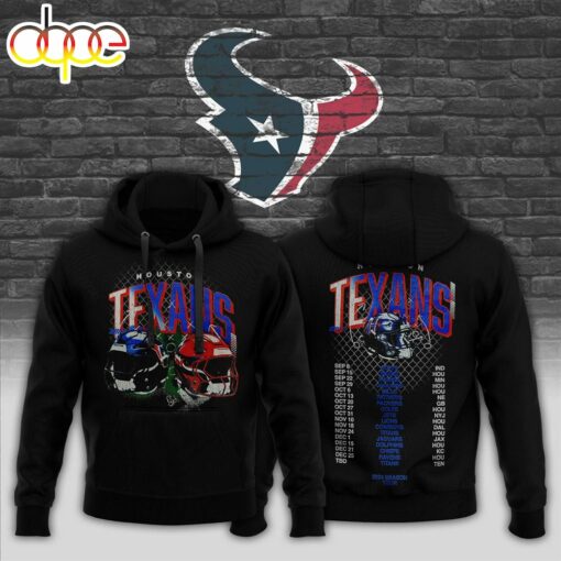 Houston Texans Schedule Hoodie Shirt