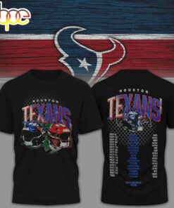 Houston Texans Schedule NFL Unisex Shirt