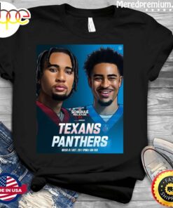 Houston Texas Vs Carolina Panthers 2023 Nfl Schedule Release Shirt