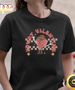 Howdy Valentine Retro Western Valentine’s Day 2023 T-Shirt