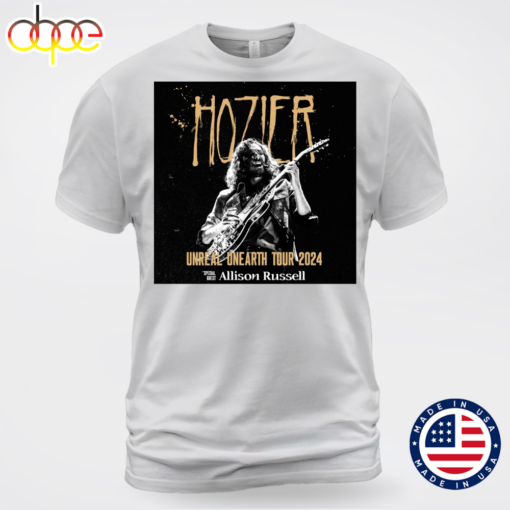 Hozier Expands 2024 Unreal Unearth North American Tour T-shirt