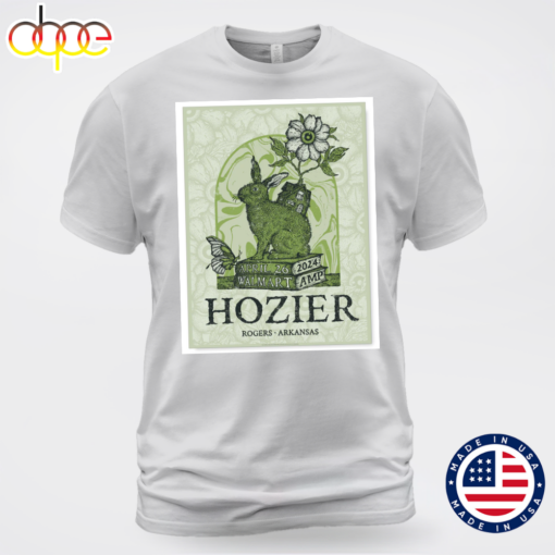 Hozier Rogers April 26, 2024 Unisex T-shirt