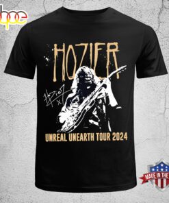 Hozier Unreal Unearth Tour 2024 Music Unisex T-shirt