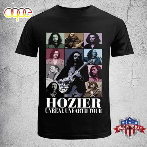 Hozier Unreal Unearth Tour 2024 Music Unisex T-shirts