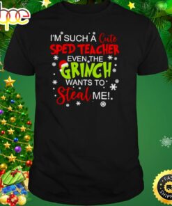 I’m Such A Cute Special Education Teacher Even The Grinch Wants To Steal Me Shirt