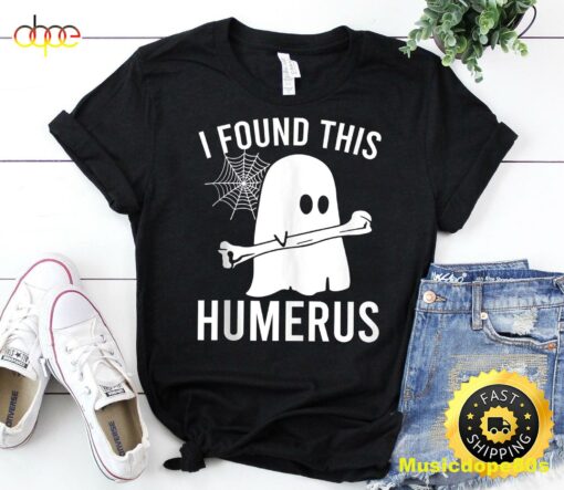 I Found This Humerus Halloween Ghost Orthopaedic Tank Top