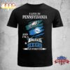 I Live In Pennsylvania And I’m A Eagles &amp Sixers Fan Forever T-shirt