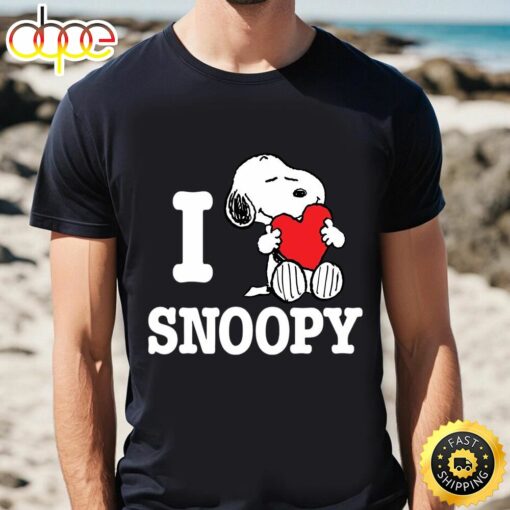 I Love Snoopy Valentine Merch Holiday Valentine’s Day Gifts Shirt