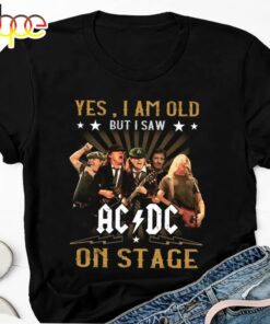 I Saw Acdc Tour 2024 On Stage Vintage T-Shirt