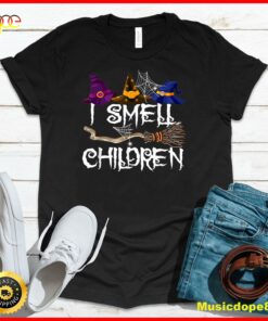 I Smell Children Funny Witches Halloween Party Costume T-Shirt
