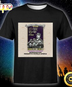 Ice Cube – Cypress Hill – The Game Tour 2023 Unisex T-shirt