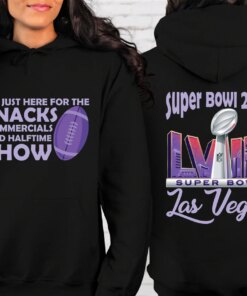 I’m Just Here For The Snacks Commercials And Halftime Show Shirt