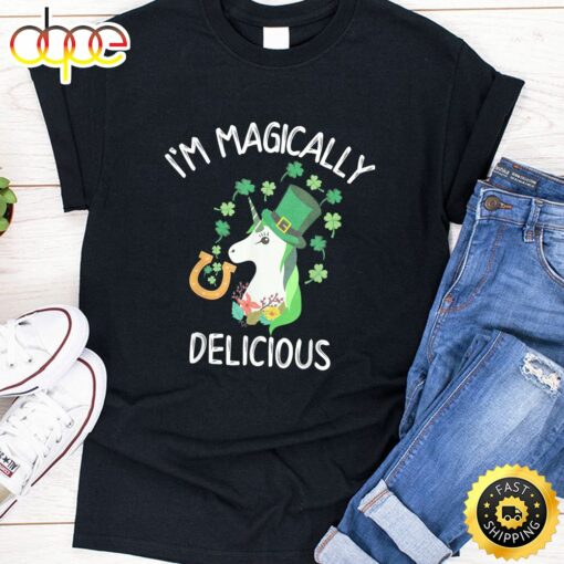 I’m Magically Delicious Funny Lepricorn St Patrick Day Shirt