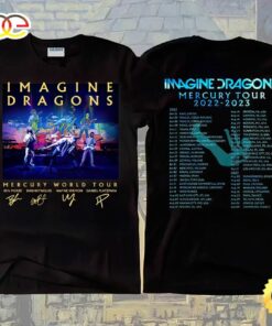 Imagine Dragons Mercury Tour 2023 Dates T Shirt