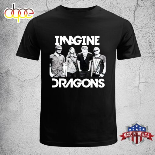 Imagine Dragons Music Band 2024 Tour Merch Unisex T-Shirt