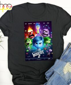 Inside Out 2 Disney Reveals New Poster 2024 Unisex T-shirt
