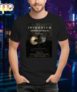 Insomnium Omnium Gatherum North American Tour 2024 T- Shirt