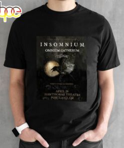 Insomnium Omnium Gatherum North American Tour 2024 T- Shirt