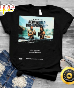 Interim Aew World Championship Jon Moxley Vs Chris Jericho T-shirt