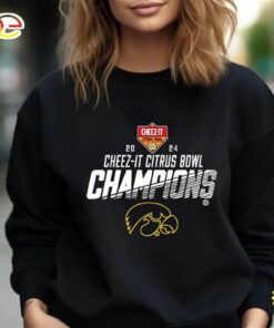 Iowa Hawkeyes 2024 Cheez-It Citrus Bowl Champions Unisex T-Shirt