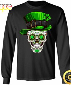 Irish Costume Sugar Skull Happy St. Patrick’s Day Shirt