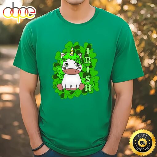 Irish Unicorn St Patrick’s Day Celebration Ireland Design T-shirt