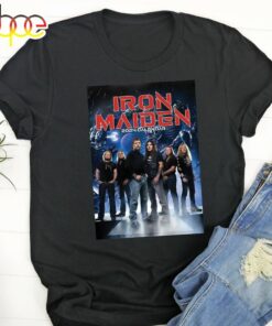 Iron Maiden Future Past World Tour 2024 Australia And New Zealand Fan Gifts T-Shirt