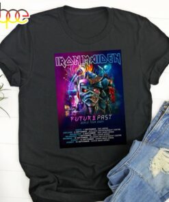 Iron Maiden Future Past World Tour 2024 Australian Tour Unisex T-Shirt
