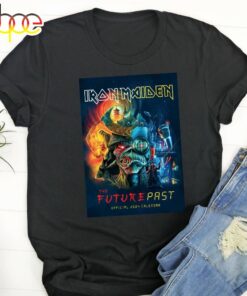 Iron Maiden Future Past World Tour 2024 T-Shirt