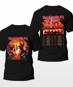 Iron Maiden Legacy Of The Beast 2022 Tour Music Dates Tshirt
