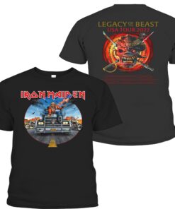 Iron Maiden Legacy Of The Beast Tour 2022 – USA 2022 Event Tshirt